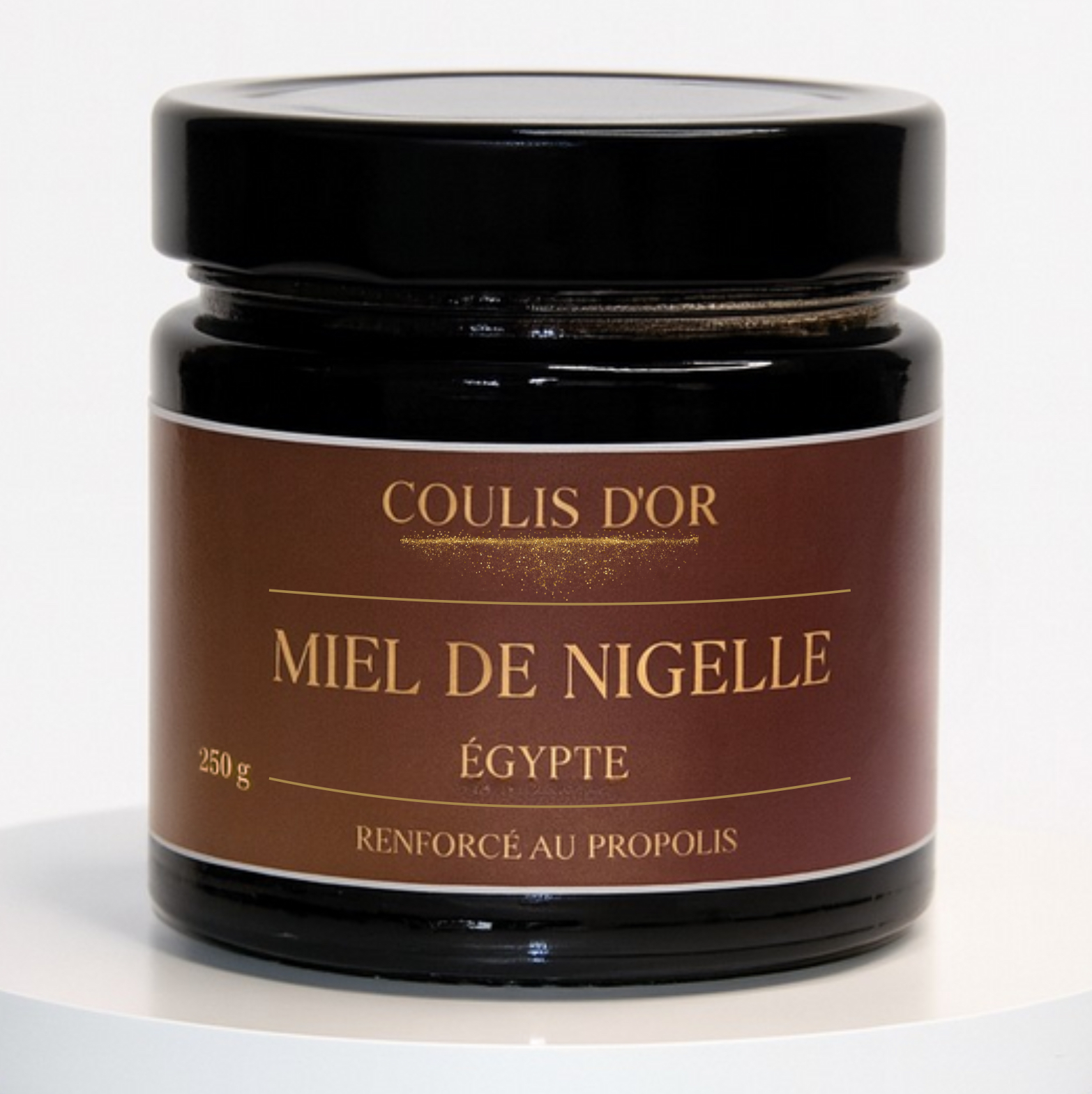 Miel de Nigelle renforcé au propolis - Égypte