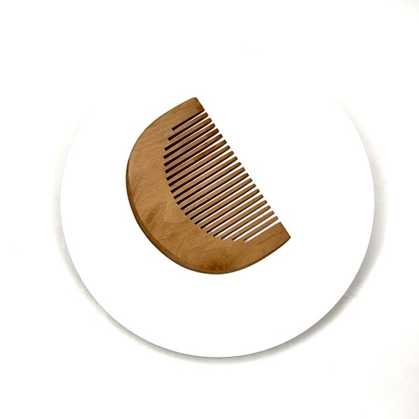 Peigne à barbe en bois